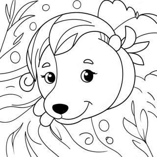 Animal Face Coloring Pages