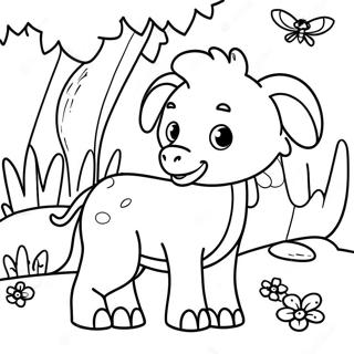 Zoo Animal Coloring Page 451-360