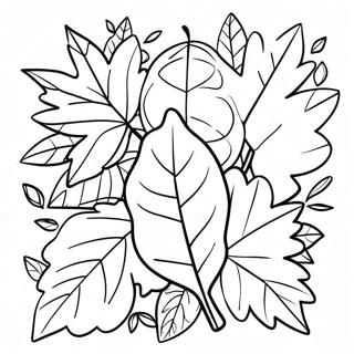 Kindergarten Fall Coloring Pages