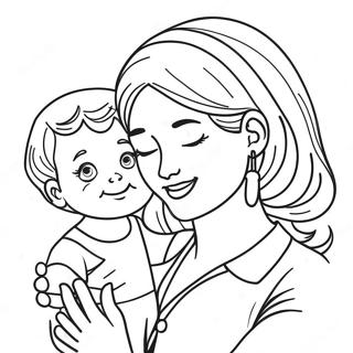 I Love Mommy Coloring Pages