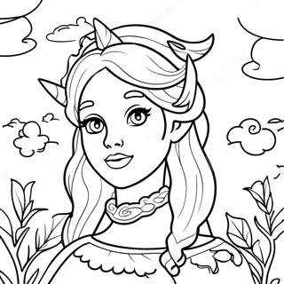 Fantasy For Adults Coloring Page 45243-36123