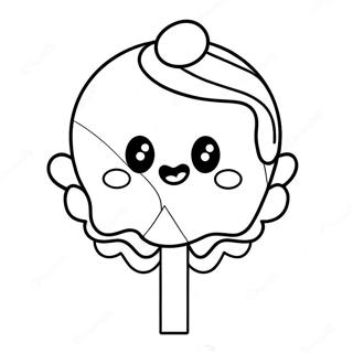 Cake Pop Coloring Page 45263-36141