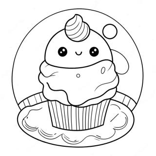 Cake Pop Coloring Page 45263-36142