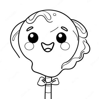 Cake Pop Coloring Page 45263-36144