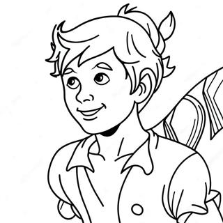 Peter Pan Coloring Page 4526-3726