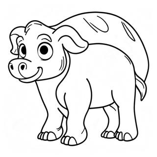 Ice Age Carl Coloring Pages