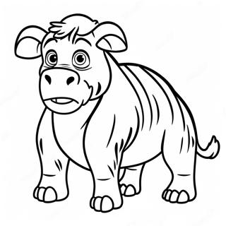 Ice Age Carl Coloring Page 45343-36203