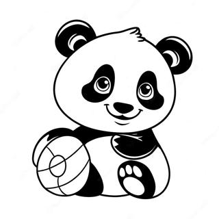 Baby Panda Coloring Pages