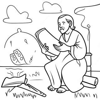 Parable Of The Talents Coloring Pages