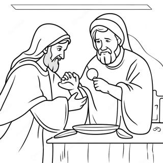 Parable Of The Talents Coloring Page 45373-36222