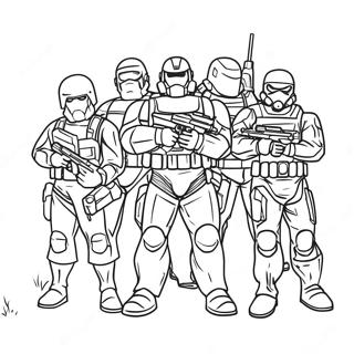 Danger Force Team Coloring Page 45383-36233