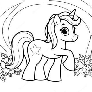 Unicorn My Little Pony Coloring Pages