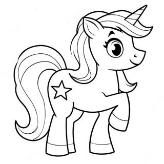 My Little Pony Unicorn Coloring Page 45393-36242