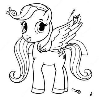 My Little Pony Unicorn Coloring Page 45393-36243