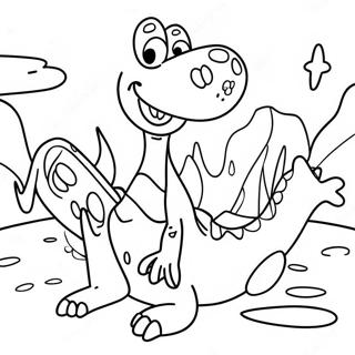 Lyle Lyle Crocodile Playing With Friends Coloring Page 45424-36266