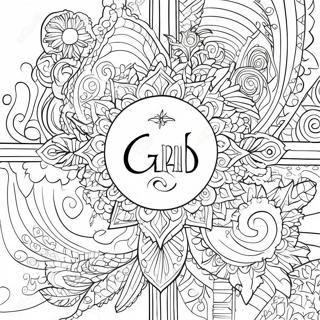 Majestic Names Of God Coloring Page 45464-36302