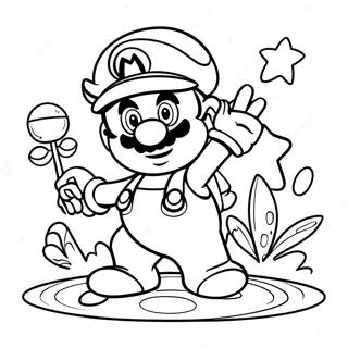 Mario Odyssey Coloring Pages