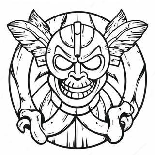 Iron Maiden Logo Coloring Page 45473-36305