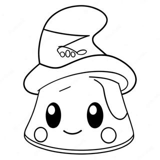 Cappy The Friendly Hat Coloring Page 4547-3749