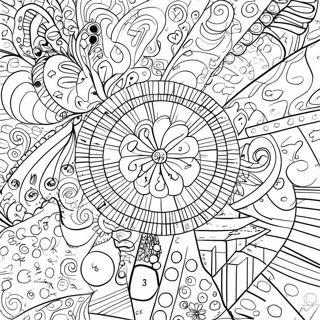 Colorful Math Binder Cover Coloring Page 45504-36333