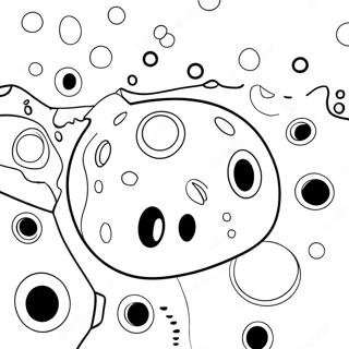 Funny Cartoon Holes Coloring Page 45514-36343