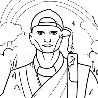 Inspiring Never Give Up Coloring Page 45524-36353