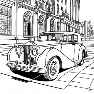 Rolls Royce Coloring Page 45543-36363