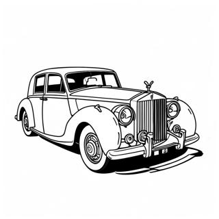 Rolls Royce Coloring Page 45543-36364