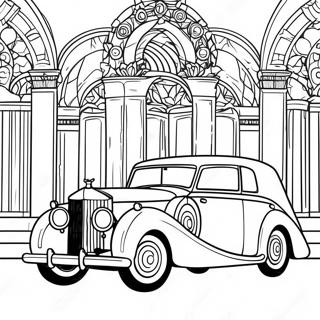 Classic Rolls Royce Coloring Page 45544-36368