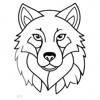 Wolfs Anime Coloring Pages