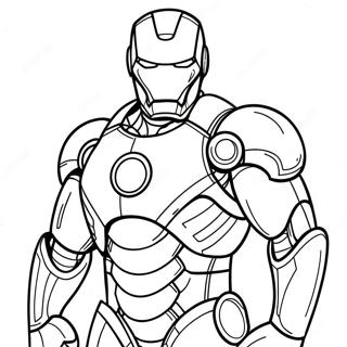 Iron Man Among Us Coloring Pages