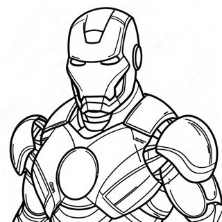 Iron Man Among Us Character Coloring Page 45573-36391