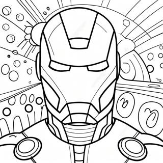 Iron Man Among Us In Space Coloring Page 45574-36387