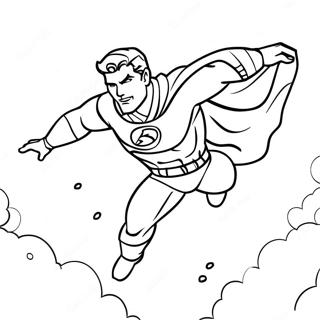 Homelander Flying In The Sky Coloring Page 45614-36421