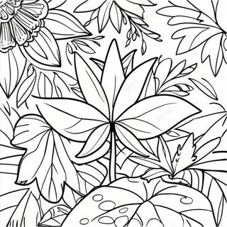 Pot Leaf Coloring Pages