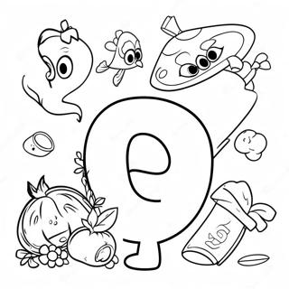 Alphabet Phonics Coloring Page 45664-36461