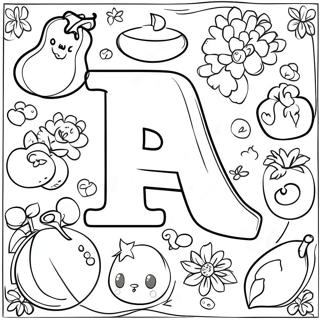 Alphabet Phonics Coloring Page 45664-36462