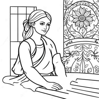 Sanemi Coloring Page 45693-36478