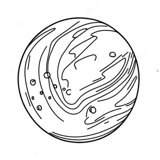 Pluto Planet Coloring Pages