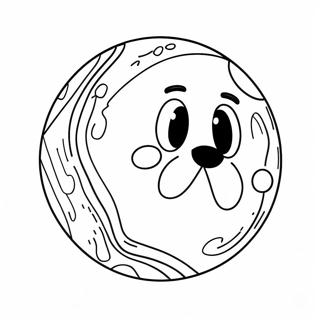 Pluto Planet Coloring Page 45733-36514