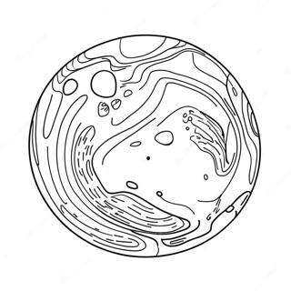 Pluto Planet Coloring Page 45733-36515