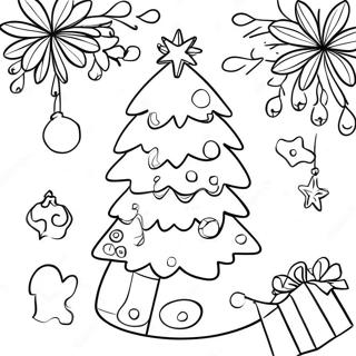 Spanish Christmas Tree Coloring Page 45753-36529