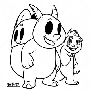 Hotel Transylvania 2 Coloring Page 45793-36567