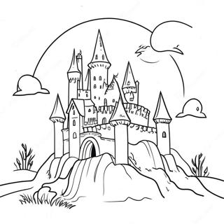 Dracula S Spooky Castle Coloring Page 45794-36564