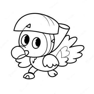 Brawl Stars Crow Coloring Page 45823-36587