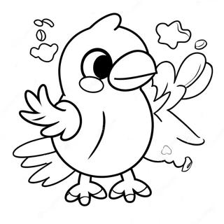 Crow Brawl Stars In Action Coloring Page 45824-36591