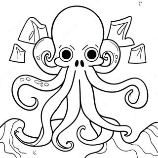 Cthulhu Mythos Coloring Page 45853-36610