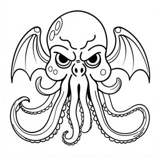 Cthulhu Mythos Coloring Page 45853-36612