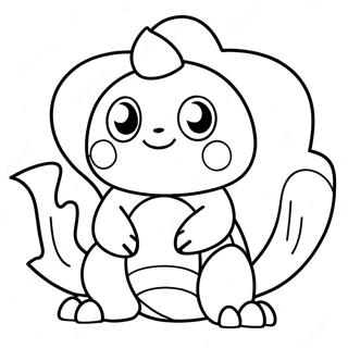 Fire Pokemon Coloring Page 45863-36619