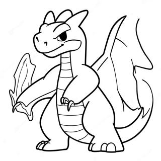 Charizard Breathing Fire Coloring Page 45864-36622